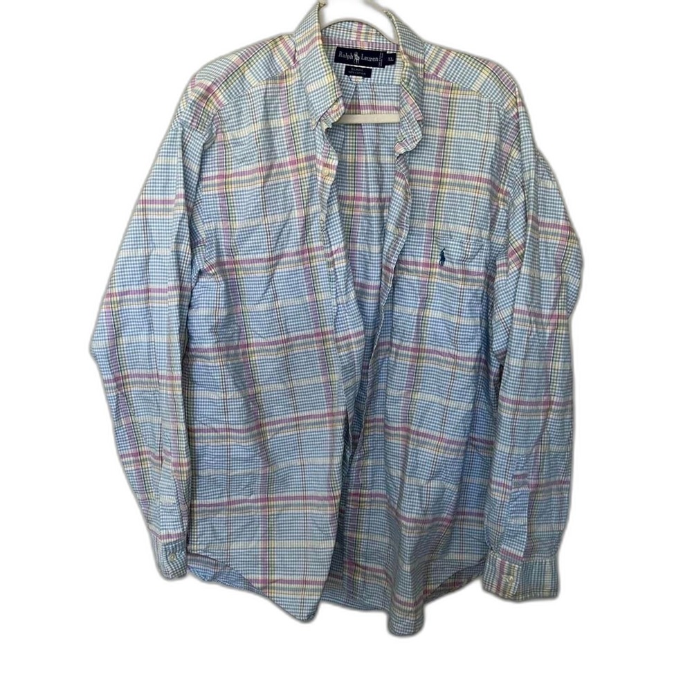 Ralph Lauren Men's multi Shirt Size XL extra large Easter Spring Preppy Minimal